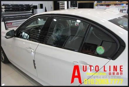 대전SKC썬팅 BMW3시리즈 320I신차  SK스킨케어 수퍼필름 작업기~~