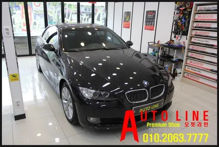 대전SKC BMW328I 전면SKC마스터즈35% 대전썬팅시공 [오토라인]