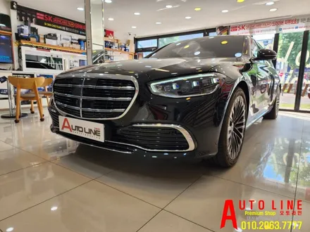 벤츠 감성튜닝 w223 S450 롱바디 액티브엠비언트 4D부메터스 퍼포먼스 인스톨
