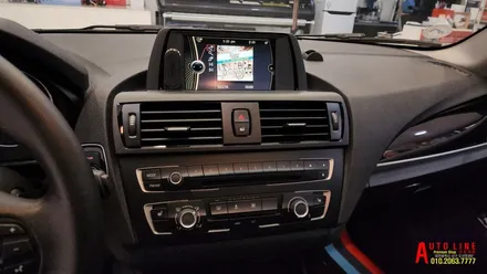 대전 bmw 118D 안드로이드올인원 10.25인치 모니터 인스톨