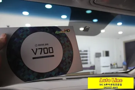 대전 올뉴스포티지, SKC 마스터즈 전체썬팅+아이나비 V700 블랙박스 설치완료!!
