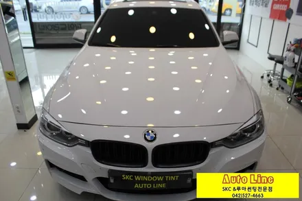 대전 BMW 320D 열차단썬팅, SKC 퍼펙트 전면+스페셜 측후면 전체썬팅!!