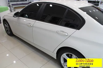 대전 BMW 320D 열차단썬팅, SKC 퍼펙트 전면+스페셜 측후면 전체썬팅!!