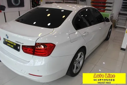 대전 BMW 320D 열차단썬팅, SKC 퍼펙트 전면+스페셜 측후면 전체썬팅!!