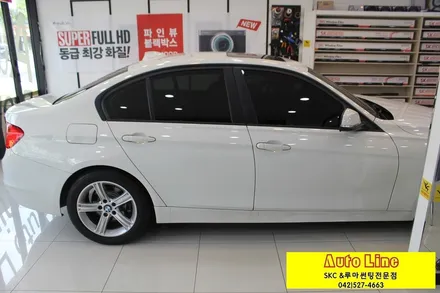 대전 BMW 320D 열차단썬팅, SKC 퍼펙트 전면+스페셜 측후면 전체썬팅!!