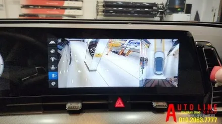 대전 nq5 스포티지 어라운드뷰 360 플러스뷰 맥스프로 일체형 순정모니터 연동시공