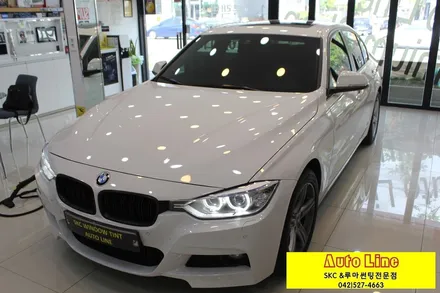 대전 BMW 320D 열차단썬팅, SKC 퍼펙트 전면+스페셜 측후면 전체썬팅!!