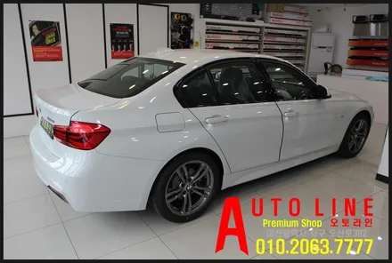 대전SKC썬팅 BMW3시리즈 320I신차  SK스킨케어 수퍼필름 작업기~~
