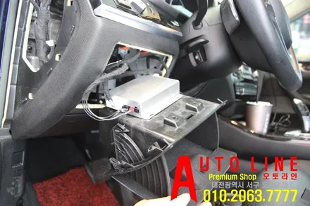 대전 BMW F26 X4원격시동 PKE/ 안드로이드올인원 10.25인치 설치시공