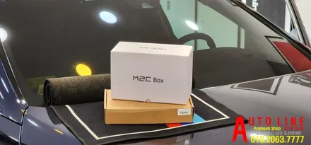제네시스 EQ900 내비게이션 카블릿 M2C 200A플러스 셋탑내비매립 시공