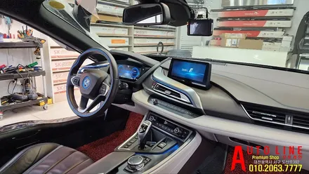 대전 BMW I8 로드쿠페 안드로이드올인원 10.25인치 인스톨