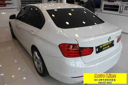 대전 BMW 320D 열차단썬팅, SKC 퍼펙트 전면+스페셜 측후면 전체썬팅!!