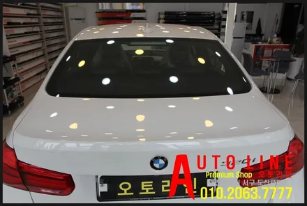 대전SKC썬팅 BMW3시리즈 320I신차  SK스킨케어 수퍼필름 작업기~~