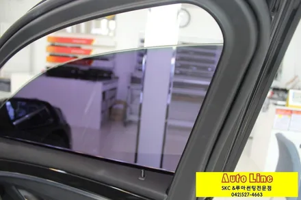 대전썬팅 F10 BMW520D  측후면 루마LDECONO 재시공~~!