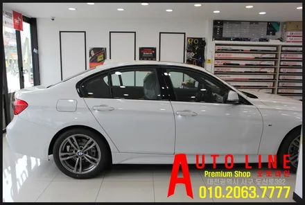 대전SKC썬팅 BMW3시리즈 320I신차  SK스킨케어 수퍼필름 작업기~~