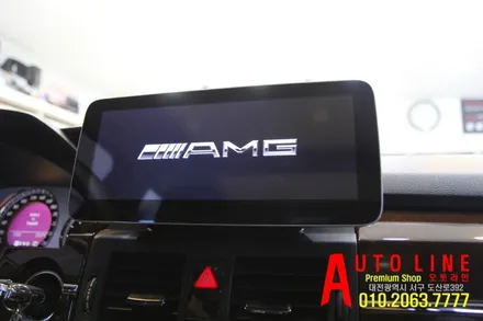 대전 벤츠GLK220 안드로이드올인원 모니터 LTE버젼 10.25인치 시공