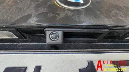 대전 BMW E90 5시리즈 CCC안드로이드올인원 10.25인치 AHD일체형 후방카메라 설치 작업
