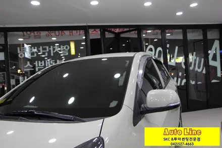 대전썬팅 [올뉴모닝] 대전 최저가썬팅 오토라인에서!!!