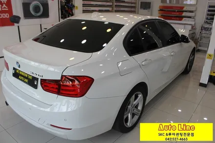 대전 BMW 320D 열차단썬팅, SKC 퍼펙트 전면+스페셜 측후면 전체썬팅!!