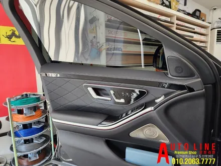 벤츠 감성튜닝 w223 S450 롱바디 액티브엠비언트 4D부메터스 퍼포먼스 인스톨