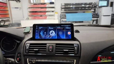 대전 bmw 118D 안드로이드올인원 10.25인치 모니터 인스톨