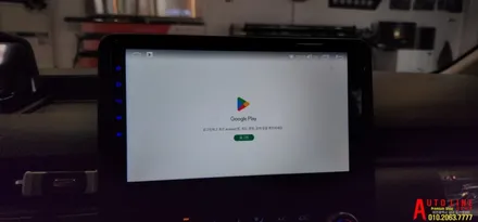 스타리아 안드로이드 올인원 카나로X플러스 10인치 내비 후방카메라 인스톨