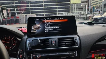 BMW F20 118D 안드로이드올인원12.3인치 시공 대전충남세종