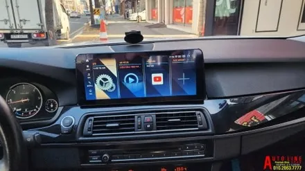 BMW 5시리즈 안드로이드올인원 스마트 디스플레이 설치