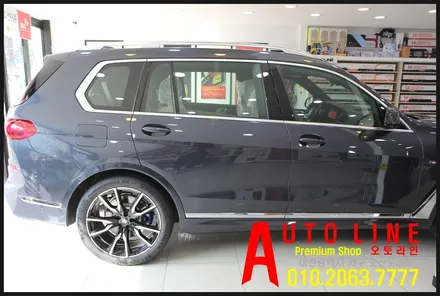 BMW X7 대전SKC썬팅 최고급형 썬팅필름 SK스킨케어 울트라 시공
