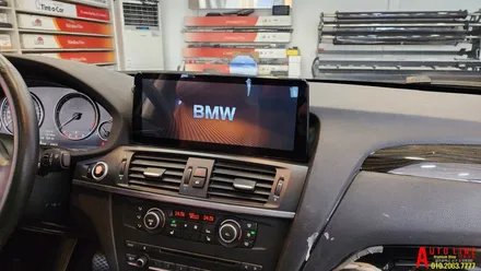 BMW F25 X3 안드로이드올인원 12.3인치 모니터 설치 순정모니터 고장 블랙아웃