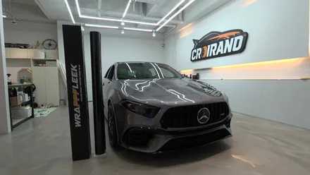 컬러PPF 블랙 PPF 시공은 크로이랜드에서_벤츠 A45 AMG 전체 시공 / 남양주