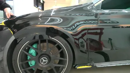 컬러PPF 블랙 PPF 시공은 크로이랜드에서_벤츠 A45 AMG 전체 시공 / 남양주