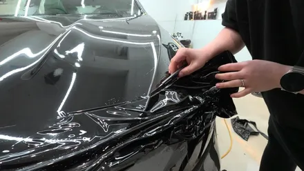 컬러PPF 블랙 PPF 시공은 크로이랜드에서_벤츠 A45 AMG 전체 시공 / 남양주