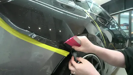 컬러PPF 블랙 PPF 시공은 크로이랜드에서_벤츠 A45 AMG 전체 시공 / 남양주