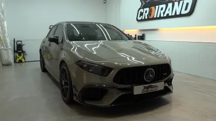 컬러PPF 블랙 PPF 시공은 크로이랜드에서_벤츠 A45 AMG 전체 시공 / 남양주