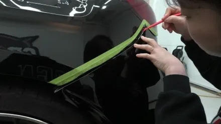 컬러PPF 블랙 PPF 시공은 크로이랜드에서_벤츠 A45 AMG 전체 시공 / 남양주