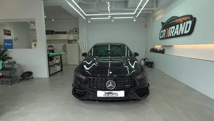 컬러PPF 블랙 PPF 시공은 크로이랜드에서_벤츠 A45 AMG 전체 시공 / 남양주