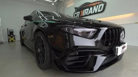 컬러PPF 블랙 PPF 시공은 크로이랜드에서_벤츠 A45 AMG 전체 시공 / 남양주