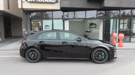 컬러PPF 블랙 PPF 시공은 크로이랜드에서_벤츠 A45 AMG 전체 시공 / 남양주