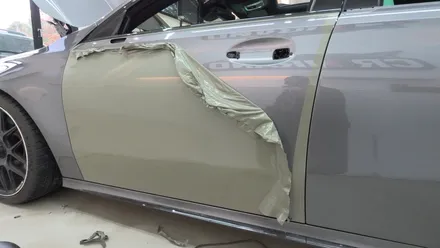 컬러PPF 블랙 PPF 시공은 크로이랜드에서_벤츠 A45 AMG 전체 시공 / 남양주