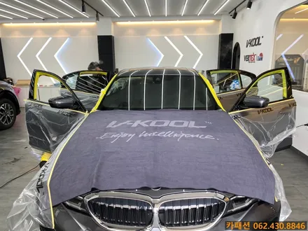 BMW 320i 브이쿨 K 썬팅 재시공!! / 광주 광산구, 나주, 장성