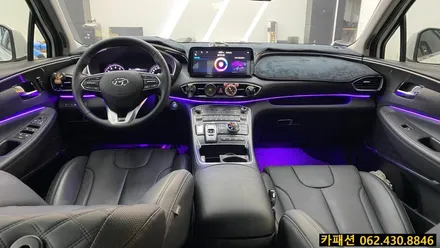 싼타페 TM  순정 연동 엠비언트 장착! / 광주 광산구, 나주, 장성