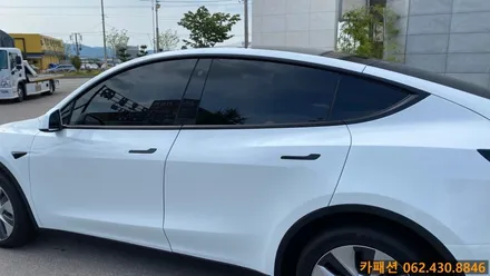 테슬라 모델Y 버텍스 900 썬팅 시공!! / 광주 광산구, 나주, 장성