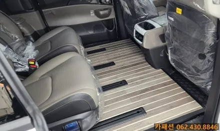 광주 카니발 튜닝! KA4 더뉴 카니발 7인승 요트바닥 & 브이쿨 썬팅!!! / 광주 광산구, 나주, 장성