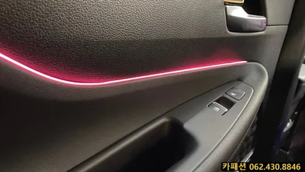싼타페 TM  순정 연동 엠비언트 장착! / 광주 광산구, 나주, 장성
