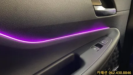 싼타페 TM  순정 연동 엠비언트 장착! / 광주 광산구, 나주, 장성