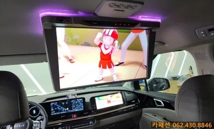 광주 엑스엠 천정모니터! KA4더뉴카니발 하이브리드 xm-u184 ev10 장착! / 광주 광산구, 나주, 장성