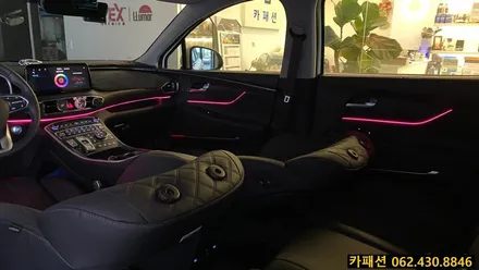 싼타페 TM  순정 연동 엠비언트 장착! / 광주 광산구, 나주, 장성