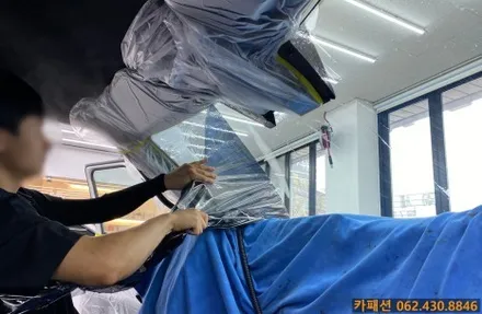 광주 썬팅 EV9 브이쿨 K 썬팅 재시공!! / 광주 광산구, 나주, 장성