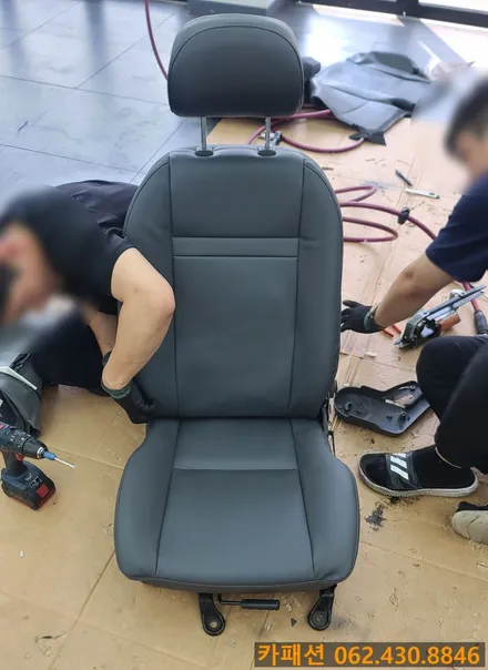 봉고 3 순정 시트 교체!!! / 광주 광산구, 나주, 장성